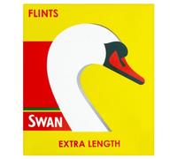 British Food Shop 9 Swan Flints Extra Length Classic Metal Lighter