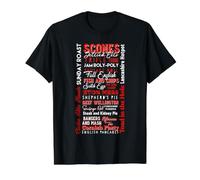 British Food Typography Fish and Chips London England Design Value Graphic T-Shirt