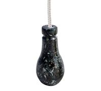 British Fossils Himalayan Marble Light Pull - Black Marble