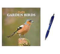 British Garden Birds Mini Calendar 2026 + Exclusive Limited Edition Pen