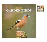 British Garden Birds Mini Calendar 2026 + FSC ECO-FRIENDLY DIARY