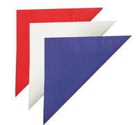 British Garden Party Union Jack Set - 100 Red, White & Blue Paper Napkins | Great Britain Party Collection