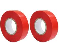 British General BG Electrical Insulation Tape, 20 Metres, Red (Pack of 2)