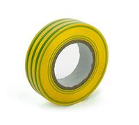 British General BG Electrical Insulation Tape, 20 Metres, Yellow/Green