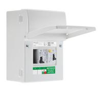 British General Bg Fortress Ip20, 5 Module Populated Ev Kit 40A 30Ma Rcd Type A, 40A Mcb, Type 2 Spd