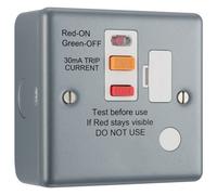BG MC554ARCD Metal Clad 13A Type A RCD Fused Connection Unit
