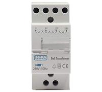 British General CUB1 BELL TRANSFORMER 2 MODULE, 5E+1 Hertz, Door Mount, Corded Electric, Transformer