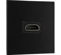 British General EMHDMIB Black 2 Module Euro Module 1.4 HDMI Outlet