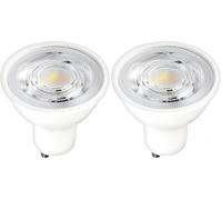 British General Luceco Smart! LED Dimmable GU10 Classic Bulb, 4.8 Watts, 345Lm White (Pack of 2)