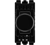 British General RFBDLT Nexus Grid Matt Black 2 Way 150W Intelligent Dual Mode Dimmer Module