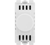 British General RPCDWDLT Evolve Grid White 100W 2 Way Intelligent Trailing-Edge LED Push Rotary Dimmer Module
