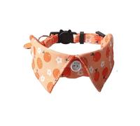 British Gentleman Style Plaid Bow Tie Cat Collar with Bell, Adjustable Size 18-28cm, Handmade Stitches, Anti-Choking Safety Buckle (A04)