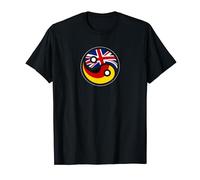 British-German Friendship, Germany and Great Britain Flag T-Shirt