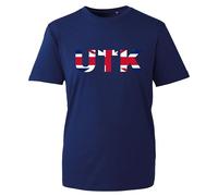 British Gift, Unity and Pride British T-Shirt, Patriotic England UK Pride Shirt, UTK Unite The Kingdom T-Shirt, Unisex Kids Adult Tee Top(Navy, M)