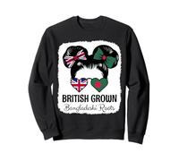 British Grown Bangladeshi Roots Girl Bangladesh Heritage Sweatshirt