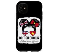 British Grown Vietnamese Roots Girl Britain Vietnam Heritage Case for iPhone 11