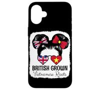 British Grown Vietnamese Roots Girl Britain Vietnam Heritage Case for iPhone 16 Plus