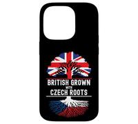 British Grown with Czech Roots Heritage Case for iPhone 14 Pro