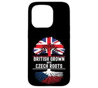 British Grown with Czech Roots Heritage Case for iPhone 15 Pro