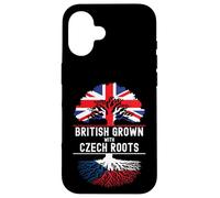 British Grown with Czech Roots Heritage Case for iPhone 16