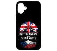 British Grown with Czech Roots Heritage Case for iPhone 16 Plus