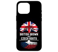 British Grown with Czech Roots Heritage Case for iPhone 16 Pro Max