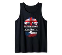 British Grown with Czech Roots Heritage Tank Top