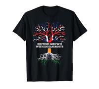 British Grown with Indian Roots, Indian English Heritage T-Shirt