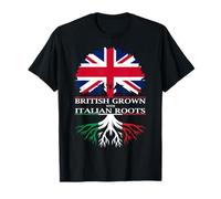 British Grown with Italian Roots T-Shirt