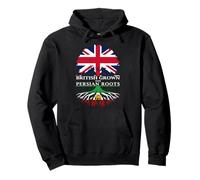 British Grown with Persian Roots Pullover Hoodie