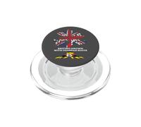 British Grown with Ugandan Roots, Uganda English Heritage PopSockets PopGrip for MagSafe