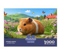 British Guinea Pig1000Pieces JigsawPuzzlesanimal ForAdults Colourful Brainteasing Age12+byth EducationalGames Brainteasing Adults Jigsaw Puzzle 70x50cm/1000pcs