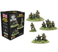British Heavy Weapons Platoon - Bolt Action 28mm Scale Plastic Miniatures | 28mm Scale Plastic Miniatures for Bolt Action Highly Detailed World War 2 Miniatures by Warlord Games