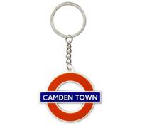 British Heritage Brands GWCC TFL2011 Licensed Camden Town Underground Roundel Keyring - Official London Tube Station Key Chain | Durable Ductile Enamel Souvenir Gift for Men & Women