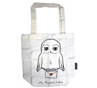 British Heritage Brands Licensed Harry Potter Hedwig Print Tote Bag