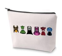 British History Musical Toiletry Bag - Six Queens Gift Musical Theater Makeup Bag (6 Dress)