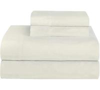 British Home Bedding - 100% Pure Brushed Cotton, Luxury Thermal Flannelette Flat Sheets, Energy Class A+ Cosy and Ultra Soft (Cream, Pair of Pillow Cases Only)