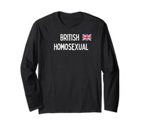British Homosexual - Cute Gay Gifts for Men and Women Long Sleeve T-Shirt