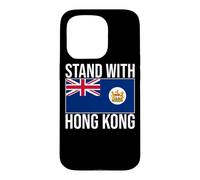 BRITISH HONG KONG FLAG PRE HANDOVER 1959-1997 FREEDOM FOR HK Case for iPhone 15 Pro