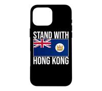 BRITISH HONG KONG FLAG PRE HANDOVER 1959-1997 FREEDOM FOR HK Case for iPhone 16 Pro Max