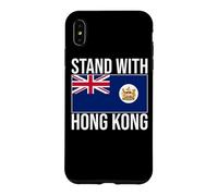 BRITISH HONG KONG FLAG PRE HANDOVER 1959-1997 FREEDOM FOR HK Case for iPhone XS Max