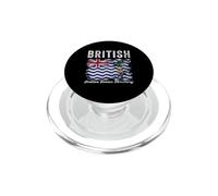 British Indian Ocean Territory Flag Distressed PopSockets PopGrip for MagSafe