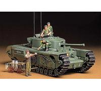 British Infantry Tank Mk.IV Churchill Mk.VII Tank 1:35 Plastic Model Kit Tamiya
