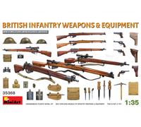 British Infantry Weapons & Equipment 1:35 Plastic Model Kit MINIART