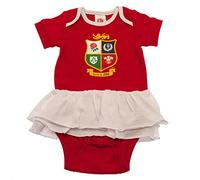 British & Irish Lions 2021 Rugby Baby Girls Tutu - Red (9-12 Months)
