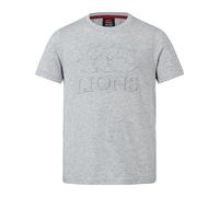 British & Irish Lions Unisex Kids Canterbury 2025 Junior Monument Tee, Classic Marl, 14 Years