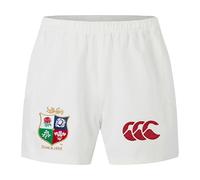 British & Irish Lions Unisex Kids Canterbury 2025 Junior Replica Match Shorts, Egret, 14 Years