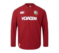 British & Irish Lions Men's Canterbury 2025 Drill Shirt, Red Dahlia, XXL