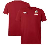 British & Irish Lions Canterbury Rugby T-Shirt Men's Red