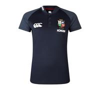 British & Irish Lions Women's Canterbury 2025 Polo, Dark Sapphire, 16